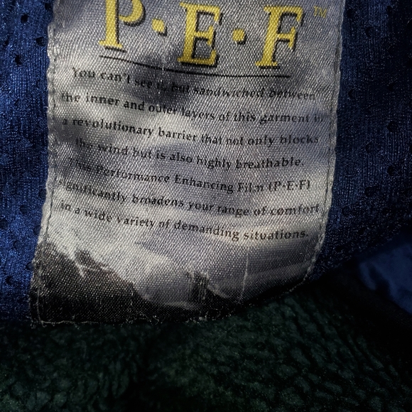 Vintage Patagonia Performing Enhancing Film Men's Size XL Green Full Zip Jacket - Picture 4 of 5